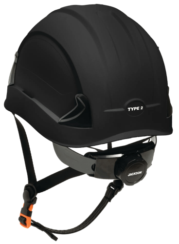 CH-2-300 Type 2 Safety Helmet - Non-Vented - Black product photo