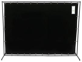 Welding Curtain and Frame Combo Kit - Green - 6'x8' product photo