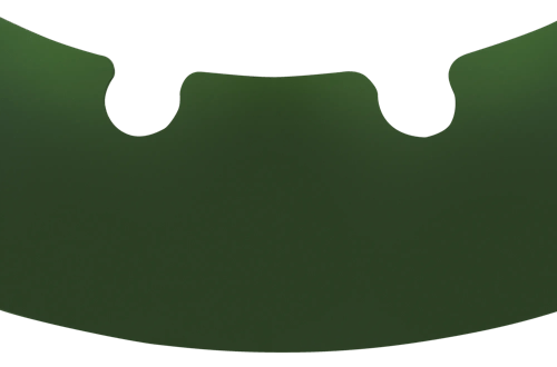 Sun Shade for Full Brim Hard Hat - Green product photo