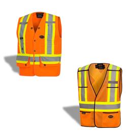 SafetyVests Back View M
