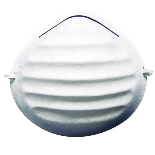 R05 Disposable Dust Mask - Universal Size - Adjustable - White product photo