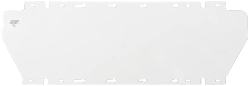 380 Series Replacement Window - Dual Crown - Clear Uncoated Polycarbonate - 6-1/2" x 19-1/2" x .040" product photo