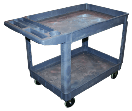 Shop Cart - Polypropylene - 39-3/4"X17"X33-1/4" product photo