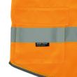 Hi-Vis Mesh Poly Safety Vest - Zipper Closure - Hi-Vis Orange - 4XL product photo