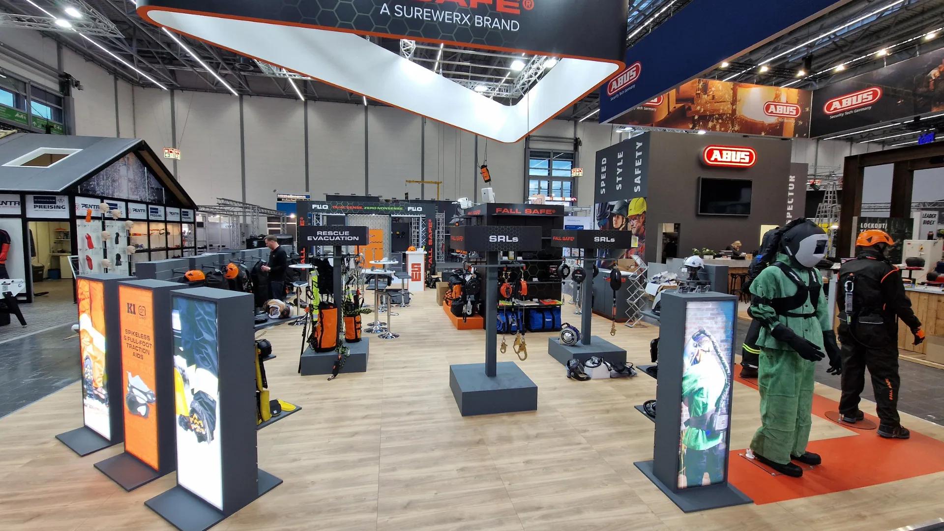 Fall Safe - SureWerx Booth at AplusA 2025