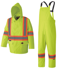 RainsuitsHiVisRainSuits Front View M