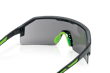 Maxview+ Safety Glasses - Black Frame - Smoke Anti-Fog Lens product photo