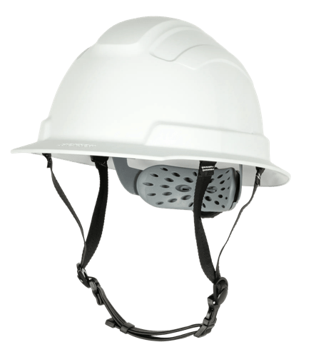 BLOCKHEAD2 Type 2 Full Brim Safety Helmet &ndash; Non-Vented &ndash; White product photo