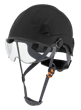 CH-350 Industrial Climbing Hard Hat w/Flip-Up Wraparound Visor - Non-Vented - Black product photo