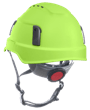 XS2-500 Type 2 Safety Helmet &ndash; Vented &ndash; Hi-Vis Green product photo