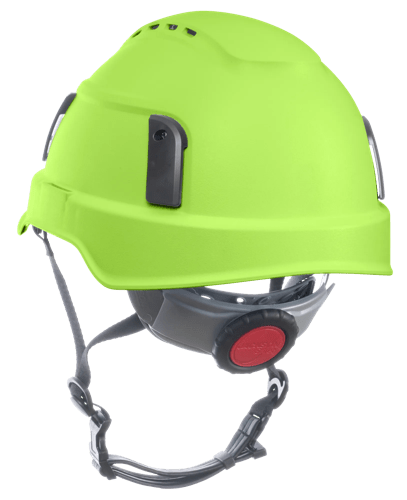 XS2-500 Type 2 Safety Helmet &ndash; Vented &ndash; Hi-Vis Green product photo