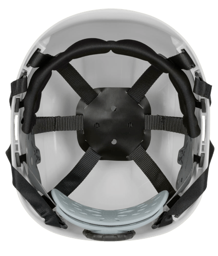 CH300 Industrial Climbing-Style Hard Hat – Non-Vented – White