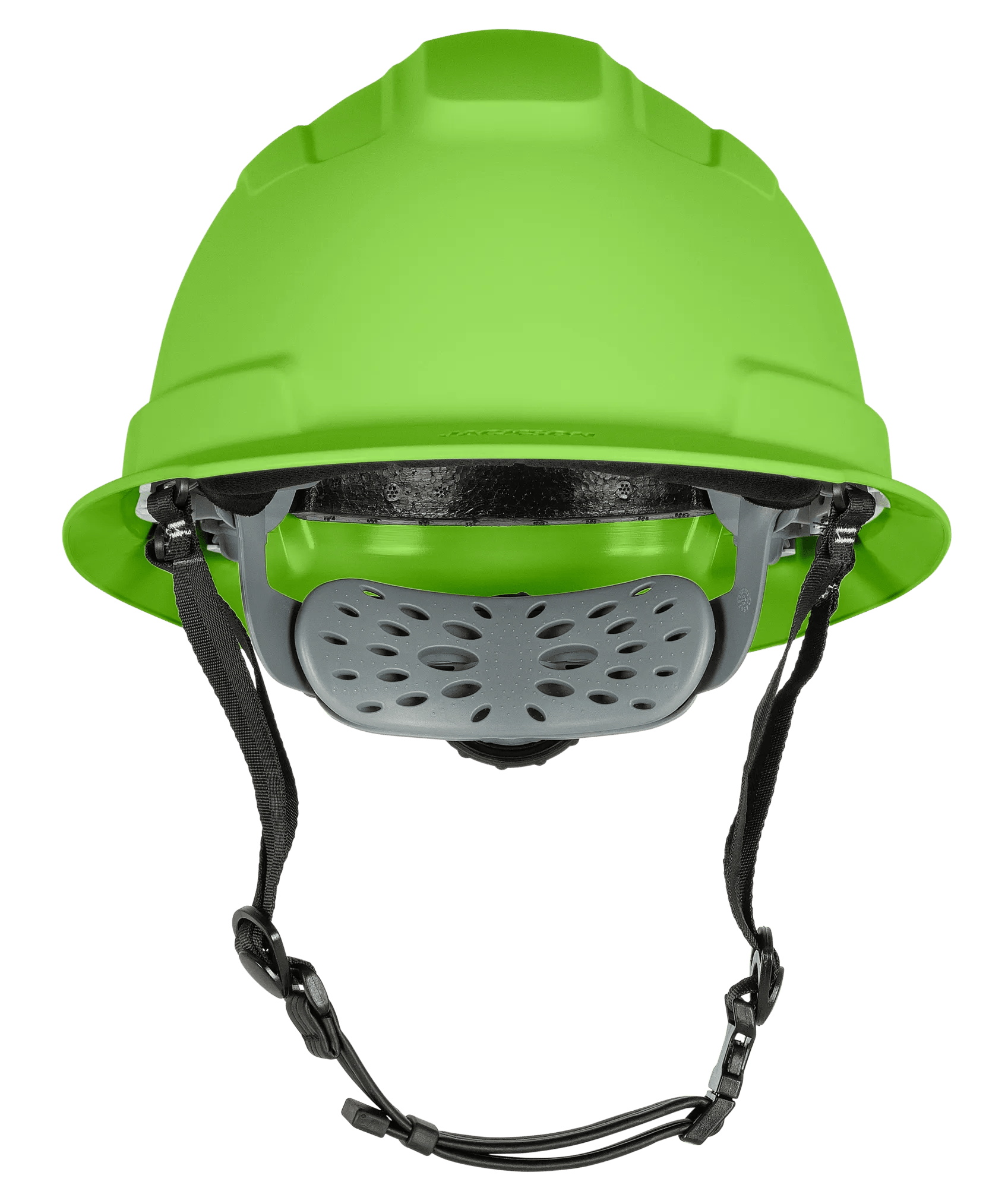 BLOCKHEAD2 Type 2 Full Brim Safety Helmet – Non-Vented – HV Green
