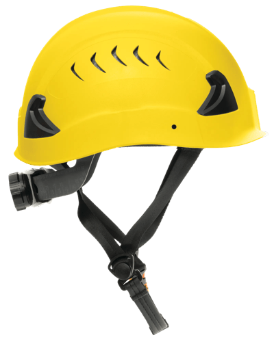 CH-2-400V Type 2 Safety Helmet - Vented - Yellow product photo