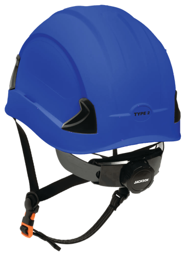 CH-2-300 Type 2 Safety Helmet - Non-Vented - Blue product photo