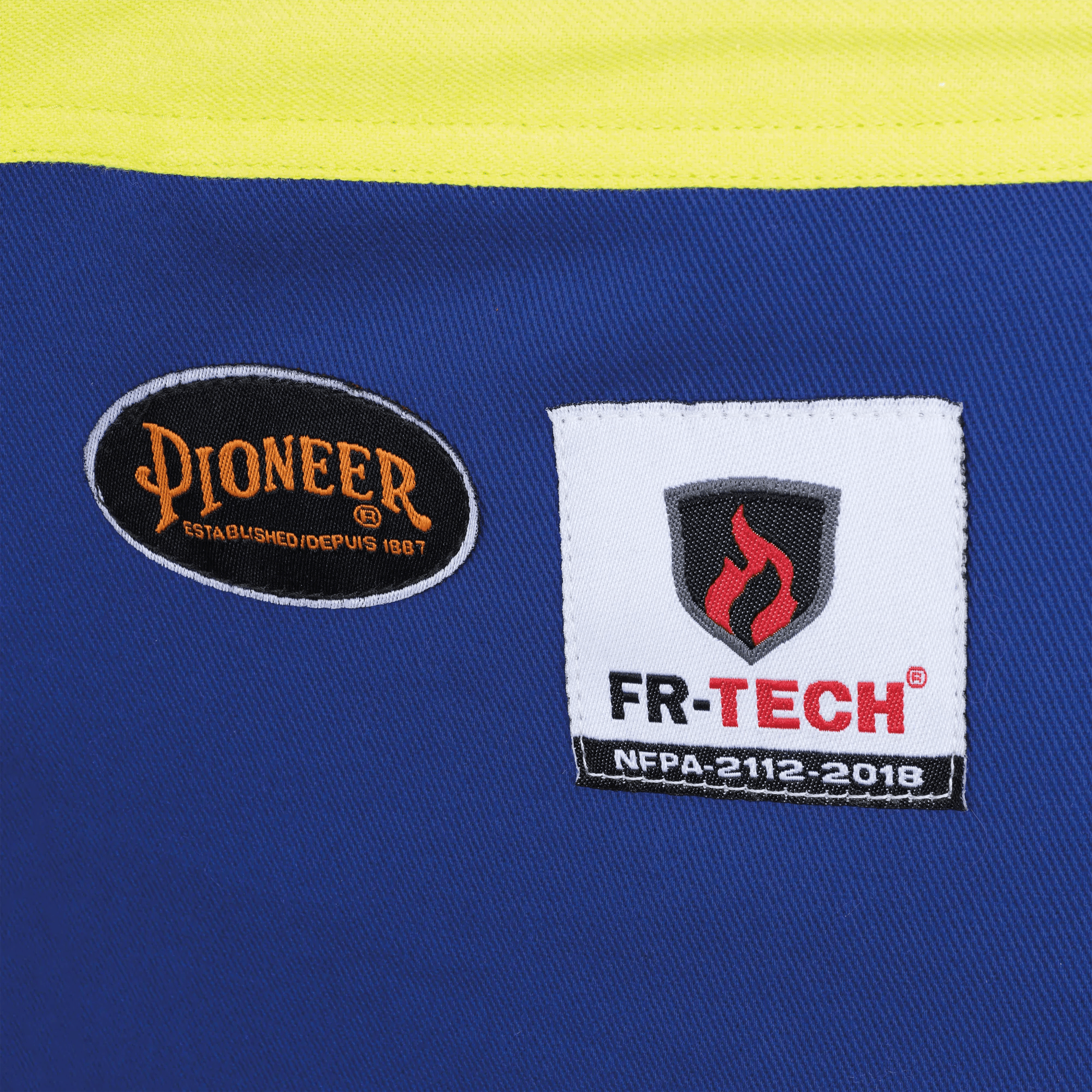 Women's FR-Tech® FR/Arc-Rated Quilted Safety Overalls – Royal Blue