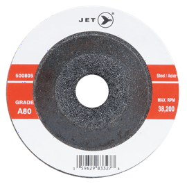 Roue &agrave; meuler abrasive A80 POWER T27 de dimensions 2 x 3/16 x 3/8 photo du produit