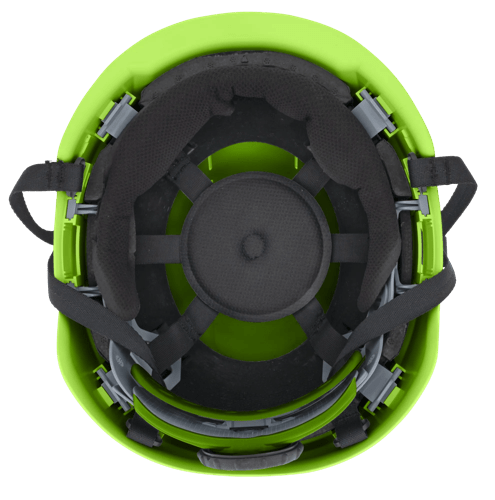 XS2-500 Type 2 Safety Helmet &ndash; Vented &ndash; Hi-Vis Green product photo