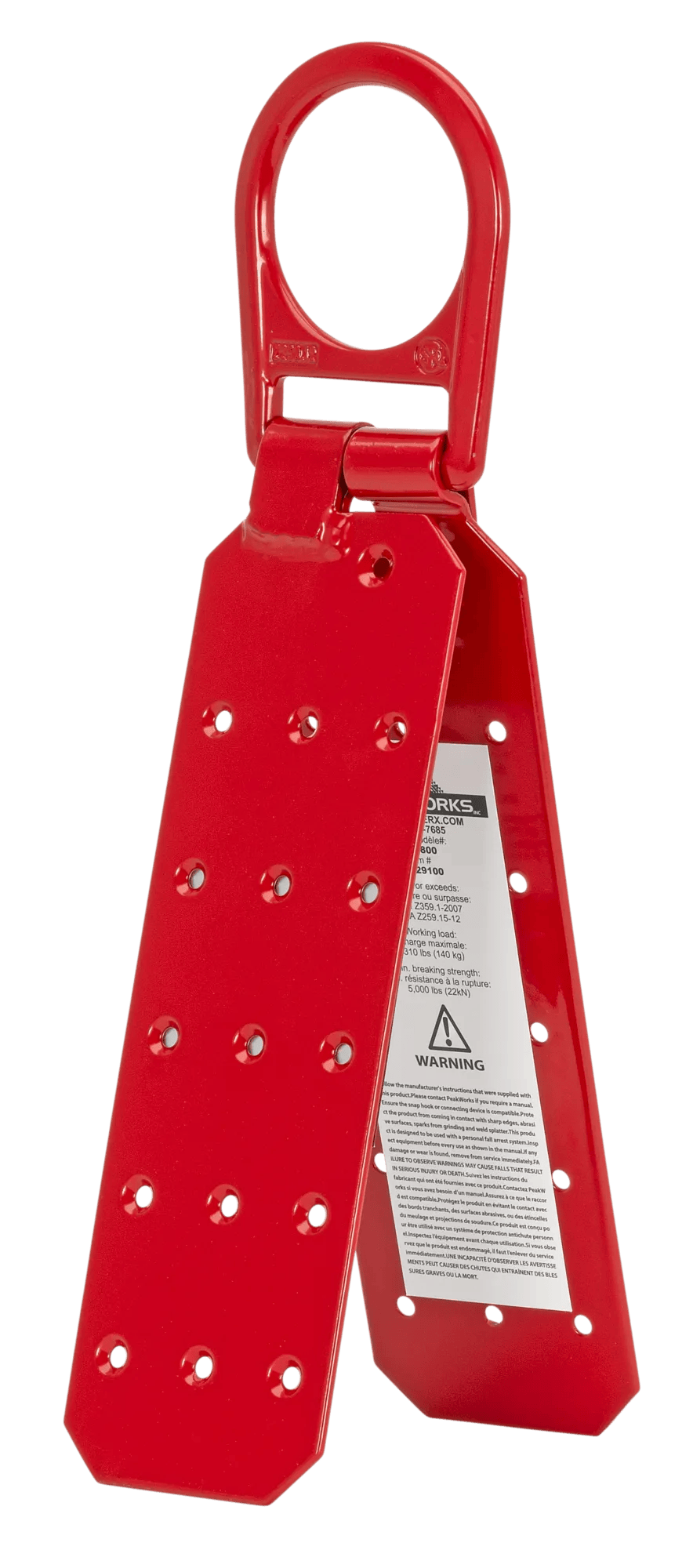 Ladder Top Stabilizer Peakworks Steel Anchorage Connector With 5/8 Hole ...