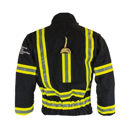 GES8+&trade; Gas Extraction Coveralls with Escape Strap &ndash; Black &ndash; 4XL product photo