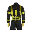 GES8+&trade; Gas Extraction Coveralls with Escape Strap &ndash; Black &ndash; 4XL product photo