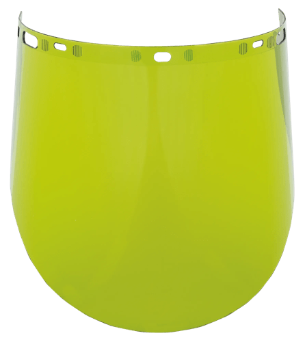 312 Series Premium Arc-Flash-Rated Face Shield Window - 9-3/4" x 20" x .060" - Uncoated product photo