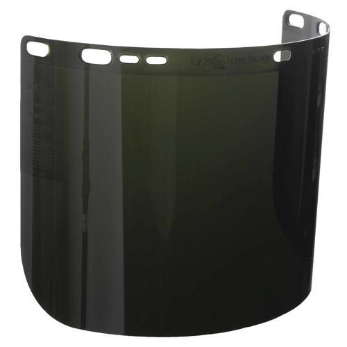 Face Shield Window - Polycarbonate - Molded - Shape B - IRUV 5.0 product photo