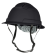 BLOCKHEAD2 Type 2 Full Brim Safety Helmet &ndash; Vented &ndash; Black product photo
