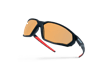 HyperGuard F&ndash;Series Safety Glasses &ndash; Gold Mirror Lens product photo