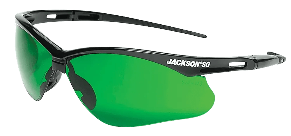 Jackson SG Safety Glasses - Black Frame - Shade 3.0 IR Anti-Scratch Hardcoat Lens product photo