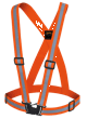 &Eacute;charpe de s&eacute;curit&eacute; haute visibilit&eacute; - Ajustable - 1~5/3~8 cm - Orange haute visibilit&eacute; - U/T photo du produit