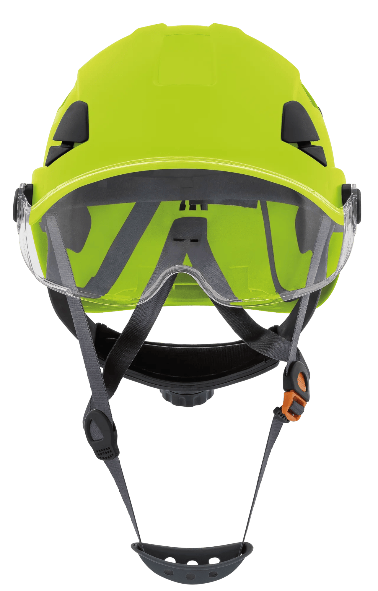 チャッピー CH-450V Industrial Climbing Hard Hat - Flip-Up Wraparound Visor