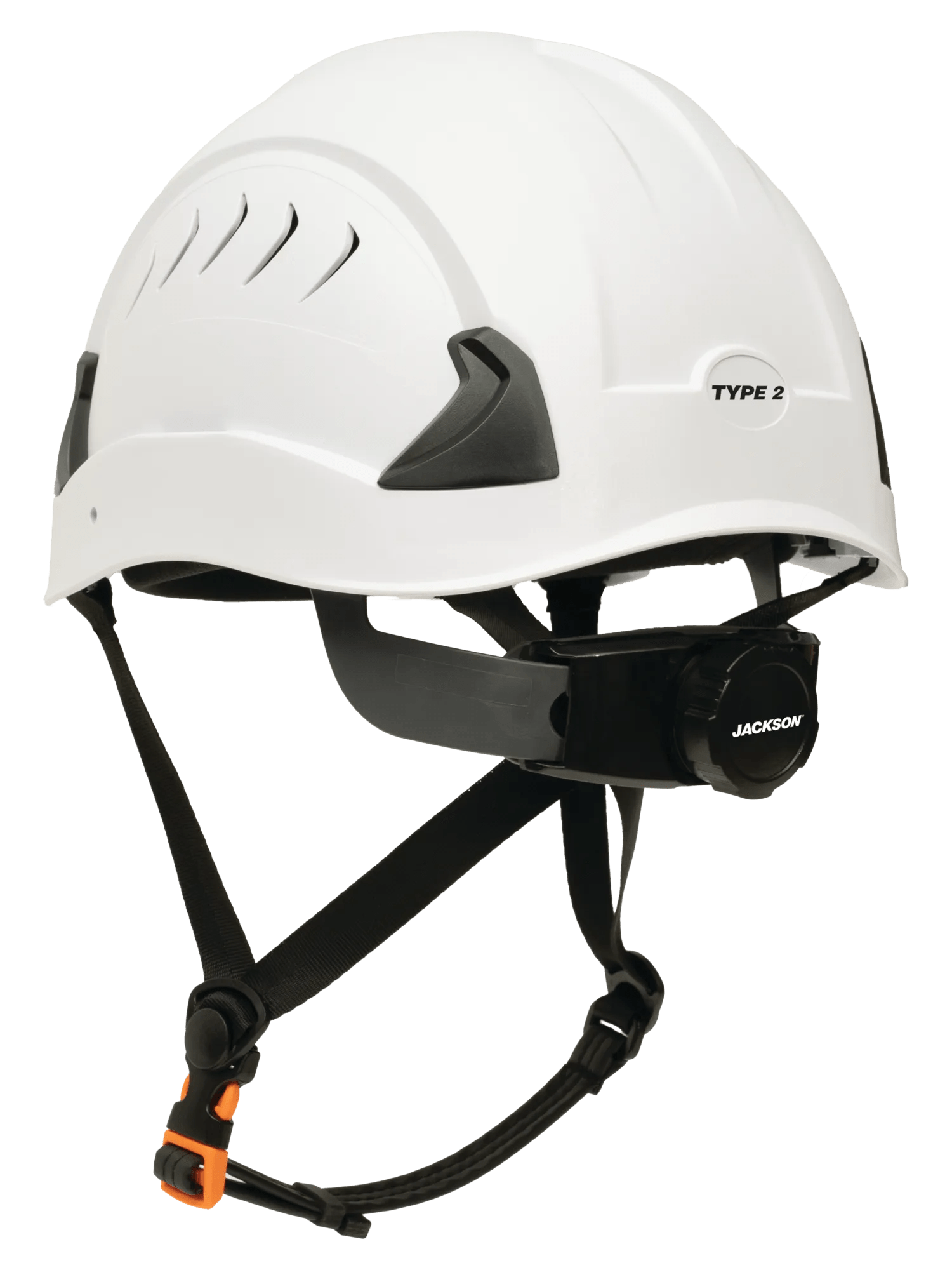 CH-2-400V Type 2 Safety Helmet - Vented - White | 22920 | Hard