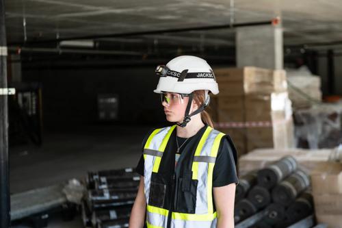 hide② XS2-500 Type 2 Safety Helmet – Non-Vented – White | 22100