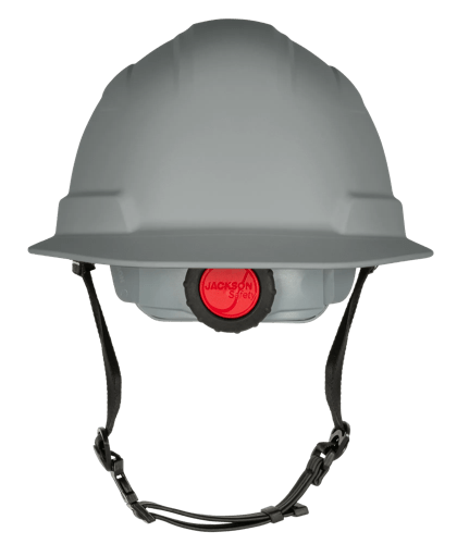 BLOCKHEAD2 Type 2 Full Brim Safety Helmet &ndash; Vented &ndash; Gray product photo