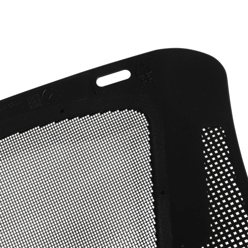 Safe 2 Protection System &ndash; Steel & Nylon Mesh Face Shield &ndash; Molded &ndash; 7.5 x 13.5 x 0.050" &ndash; Bound product photo