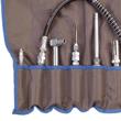 Lubrication Adapter Kit - with Cloth Roll-Up Carrying Case - 7 pc product photo