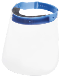 Reusable Splash Protection Face Shield - MFS-320 - 9"x14" Window product photo