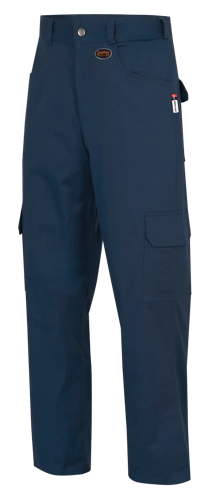 FR-Tech® 88/12 7 oz FR/ARC-Rated Safety Cargo Pants – Navy – 38x30