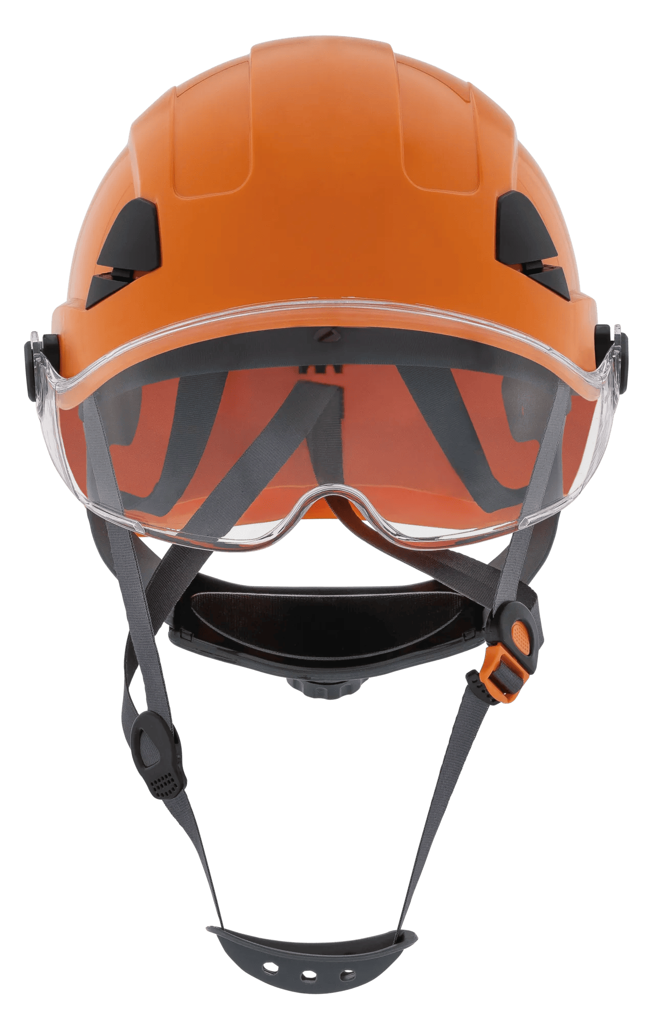 CH-350 Industrial Climbing Hard Hat - Flip-Up Wraparound Visor