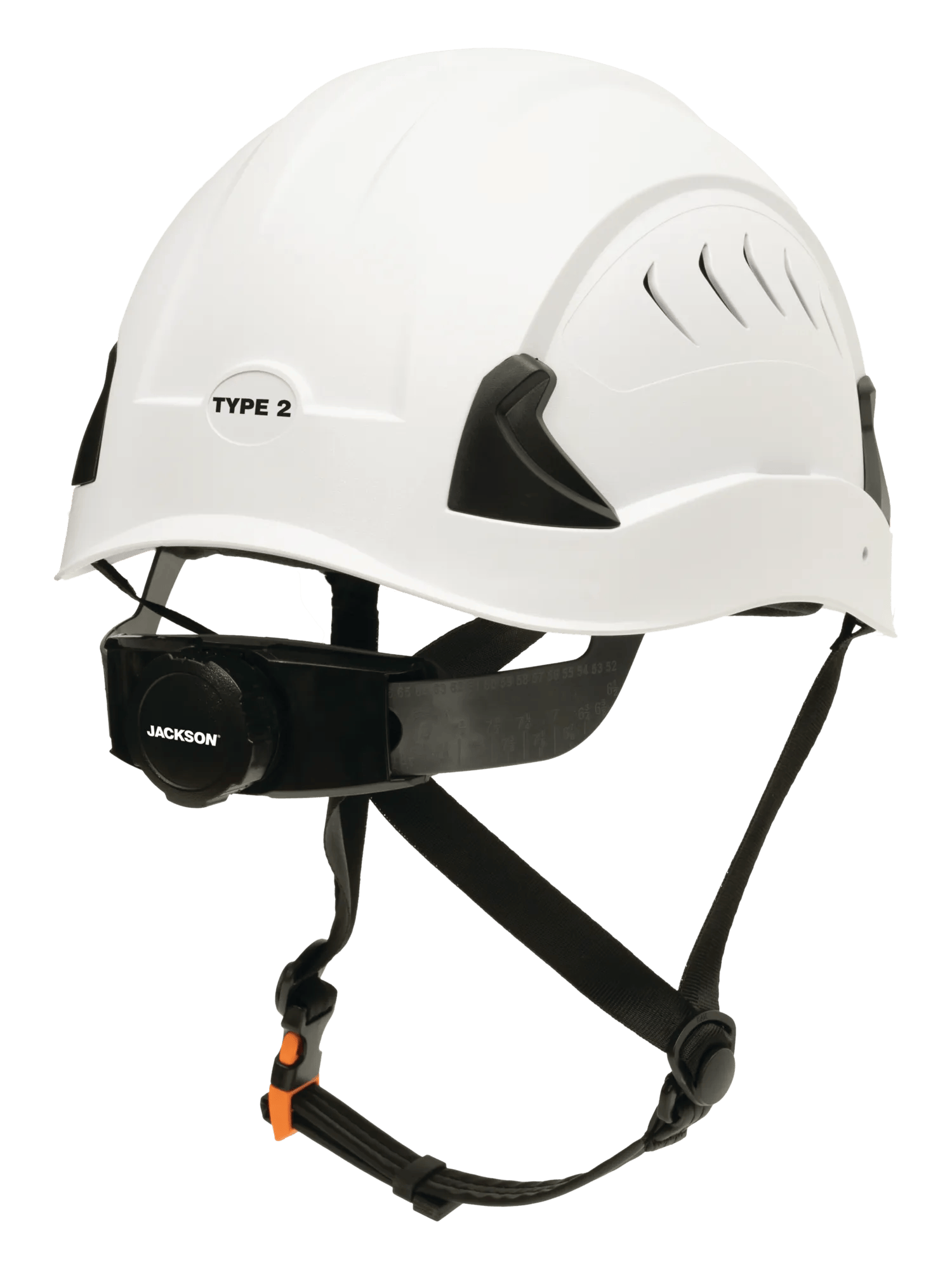 CH-2-400V Type 2 Safety Helmet - Vented - White | 22920 | Hard