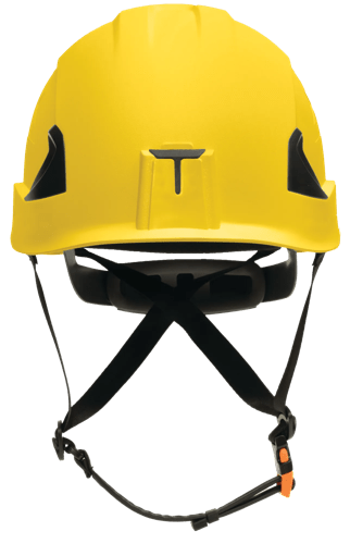 CH-2-400V Type 2 Safety Helmet - Vented - Yellow product photo