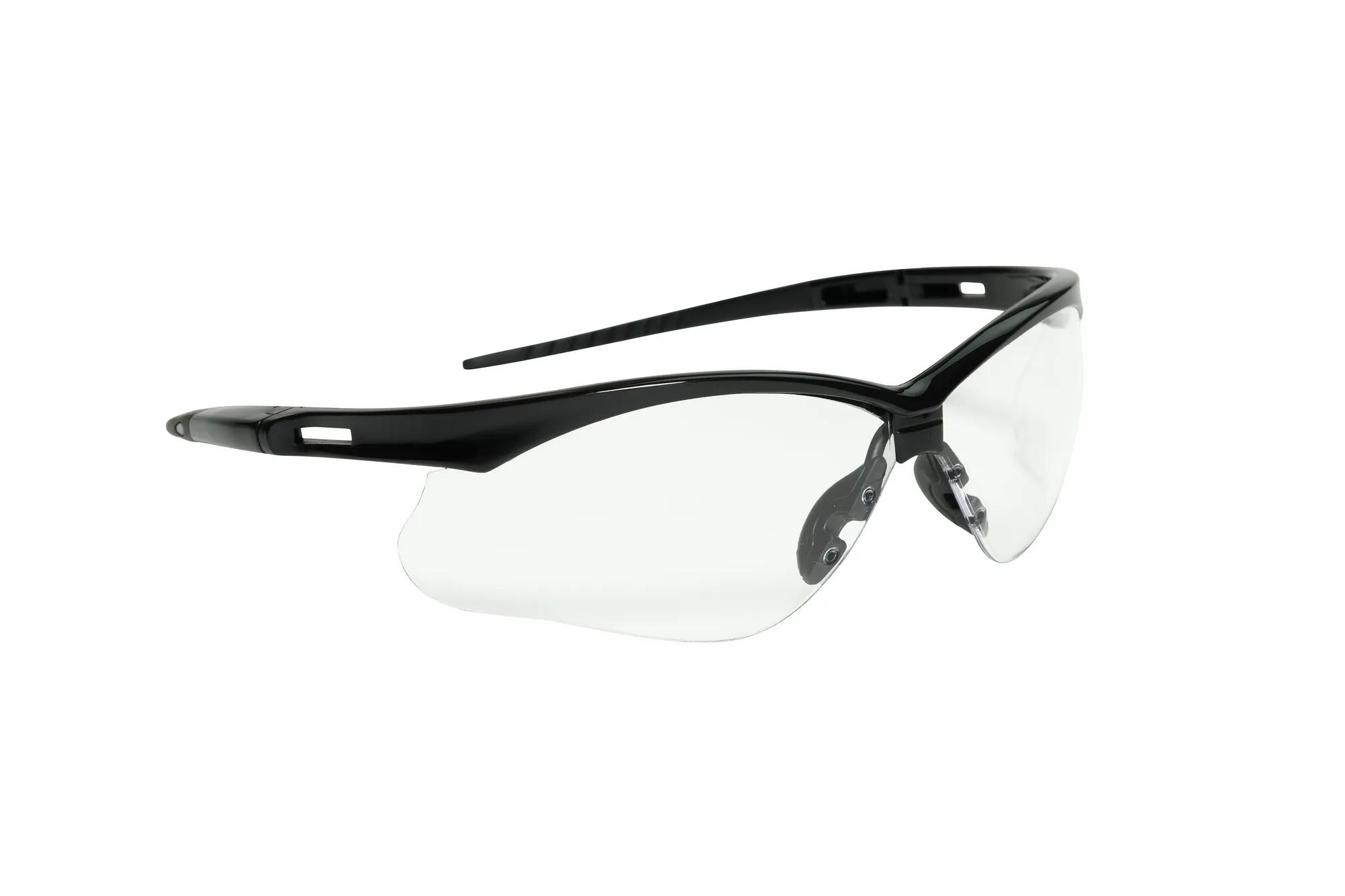 極美品Jackson ProSeriesRhoadsRR GlossBlack Jackson SG Safety Glasses – Black Frame – Clear Anti-Scratch