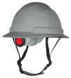 BLOCKHEAD2 Type 2 Full Brim Safety Helmet &ndash; Vented &ndash; Gray product photo