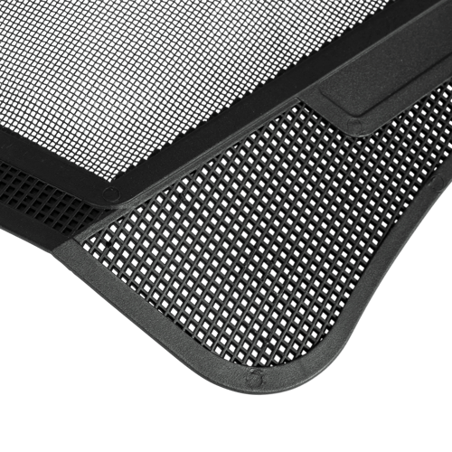 Safe 2 Protection System &ndash; Steel & Nylon Mesh Face Shield &ndash; Molded &ndash; 7.5 x 13.5 x 0.050" &ndash; Bound product photo