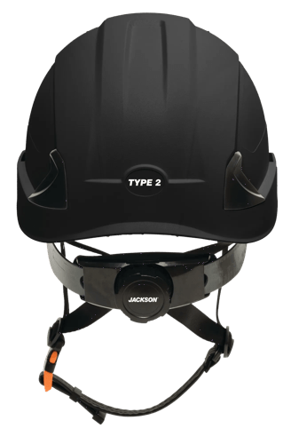 CH-2-300 Type 2 Safety Helmet - Non-Vented - Black product photo