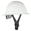 BLOCKHEAD2 Type 2 Full Brim Safety Helmet &ndash; Vented &ndash; White product photo
