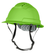 BLOCKHEAD2 Type 2 Full Brim Safety Helmet &ndash; Vented &ndash; HV Green product photo