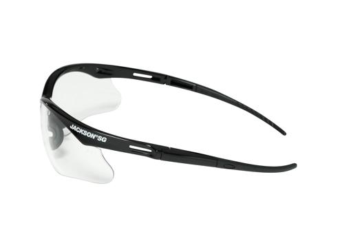 Jackson SG Safety Glasses &ndash; Black Frame &ndash; Clear Anti-Scratch Hardcoat Lens product photo