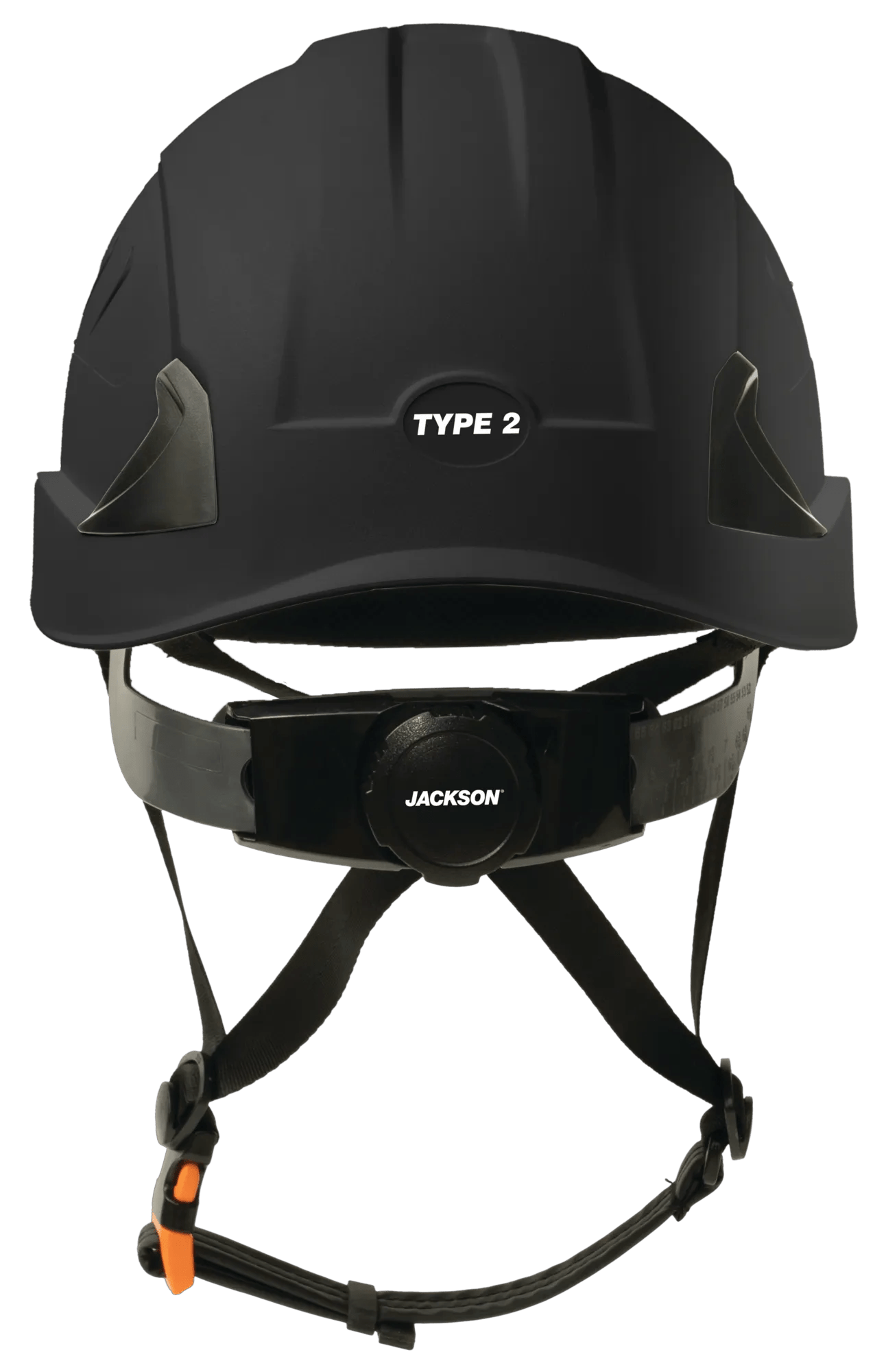 CH-2-400V Type 2 Safety Helmet - Vented - Black | 22924 | Hard